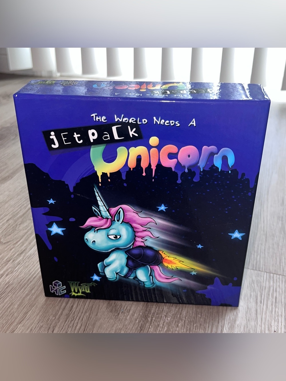 The World Needs a Jetpack Unicorn Game Wyrd New Opened Box Sealed Cards